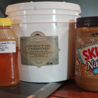 I am SO grateful to have a sweet friend who happens to sell honey harvested by her husband! If you can't get local raw honey though, it's fine! Just use what you have!